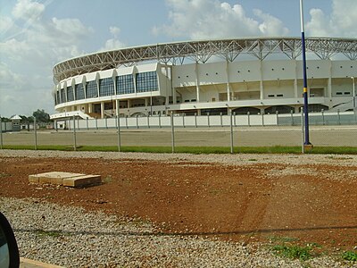 Outside view of Tamale Stadium in 2008
