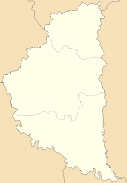Komarivka is located in Ternopil Oblast