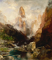 Mist in Kanab Canyon, Utah, 1892