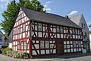 Old timber-frame house