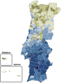 2007 Portuguese abortion referendum by municipality