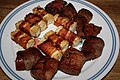Bacon-themed dinner