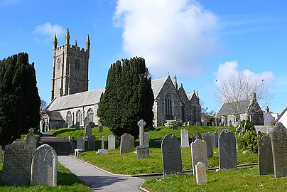 Churchyard of Saint Constantine, Cornwall.