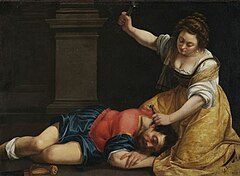 Jael and Sisera, Gentileschi