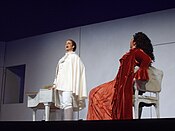 Joslyn Rechter as Cherubino in Mozart's opera The Marriage of Figaro