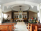 Church sanctuary in 2013