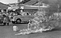 Thích Quảng Đức's self-immolation during the Buddhist crisis