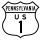 U.S. Route 1 Bypass marker