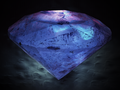 Image 29Color cathodoluminescence of a diamond, by Pavel.Somov (from Wikipedia:Featured pictures/Sciences/Others)