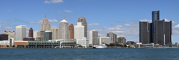 Detroit, the largest city in Michigan by population