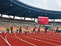 Final leg of the PATAFA weekly relay held at the athletics stadium (September 1, 2019)