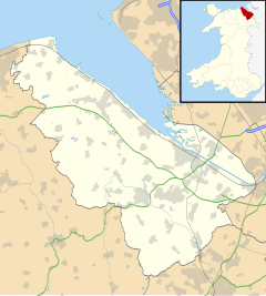 Lloc is located in Flintshire