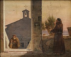 Motif from Italy with Monks (undated)
