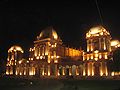 A night view of the Noor Mahal