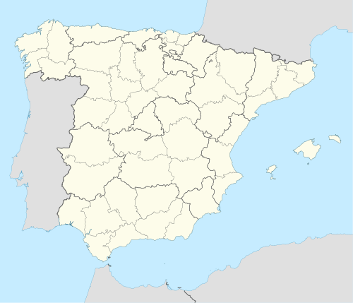 2015–16 División de Honor B de Rugby is located in Spain