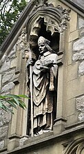 Statue of St Nicholas. Courtesy Peter Hammond.