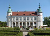 Baranów Sandomierski castle and garden
