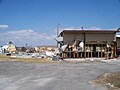Hurricane Ike damage to main store and buildings