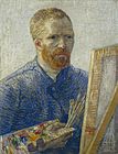 Vincent van Gogh, Self-Portrait as a Painter, December 1887 - February 1888