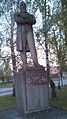 The statue in its original location in Poltava Oblast, Ukraine