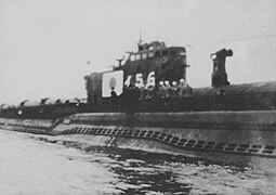 Submarine I-56 as Kongō group on 21 December 1944