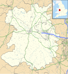 Pitchford is located in Shropshire