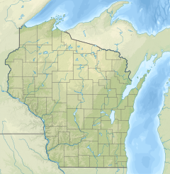Harker Creek (Wisconsin) is located in Wisconsin
