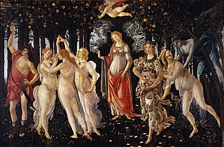 Primavera (late 1470s or early 1480s) by Sandro Botticelli