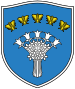 Coat of arms of Chervyen District