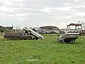Damaged cars near Nashville Pike in Gallatin, Tennessee