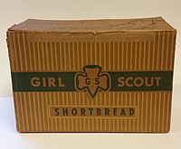 Girl Scout Shortbread Cookie Box