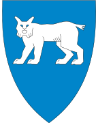 Coat of arms of Hamarøy Municipality (1982-2019)