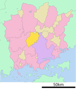 Location of Kibichūō