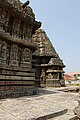 The mantapa outer wall, and vimana