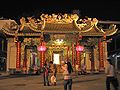 Thien Fah Foundation open at night during Chinese New Year