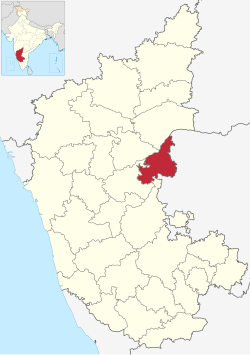 Location in Karnataka