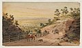 Lapstone Hill, Blue Mountains, New South Wales, ca. 1856, by S.T. Gill, watercolour, State Library of New South Wales,DG V*/Sp Coll/Gill/12