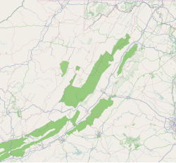 Eggleston is located in Shenandoah Valley