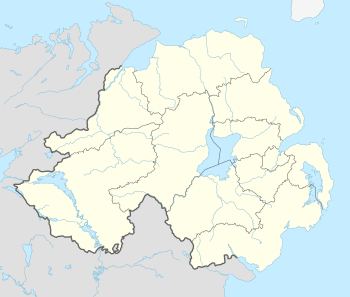 1939–40 Irish League is located in Northern Ireland