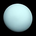Uranus, as seen by Voyager 2