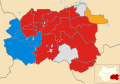 2019 results map