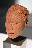 A sculpture of an Ife king or dignitary in the collection of the Ethnological Museum of Berlin