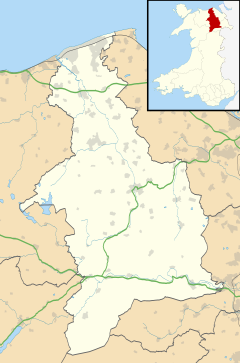 Aberwheeler is located in Denbighshire