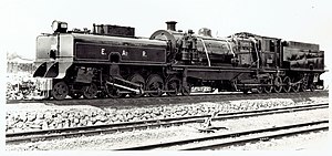 East African Railways publicity photograph of no. 5017, c. 1953