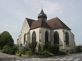 The church in La Chapelle-Saint-Luc