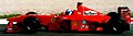 Mika Salo driving for Ferrari at the 1999 Italian GP