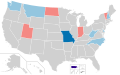 United States gubernatorial elections, 2008