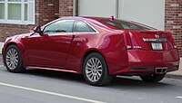 2012 Cadillac CTS coupe (facelift)