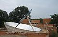 Image 27Parabolic dish produces steam for cooking, in Auroville, India. (from Solar energy)