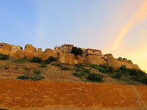 Evening view of Jaisalmer Fort